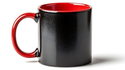 ceramic mug isolated on white background professional lighting sharp clarity stock photo, Realistic Photo