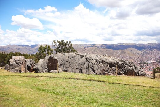 Visiting the Qenqo Archaeological Site Near Cusco Peru