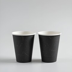 White coffee cup mockup. 3d white cup.

