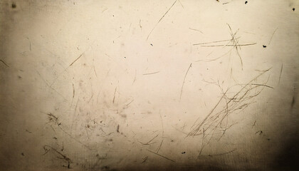 Vintage Light Distressed Old Photo Dust Smudges Scratches Hairs And Film Grain Background Texture