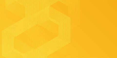 Abstract Hexagon yellow Background Abstract Pixel Pattern design. Abstract Business concept illustration