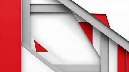 Modern abstract frame geometric shapes