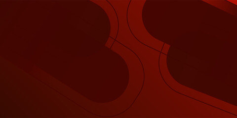 Red abstract background. Dynamic shapes composition modern design texture. vecto red background