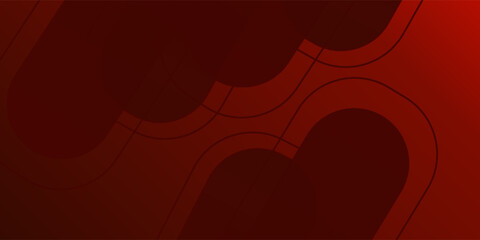 Red abstract background. Dynamic shapes composition modern design texture. vecto red background light
