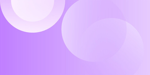 Soft light purple gradient background with geometric circle modern