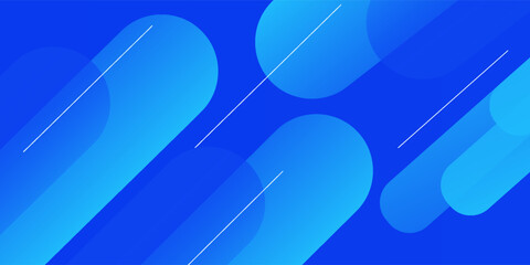 Abstract blue background with diagonal lines design graphic