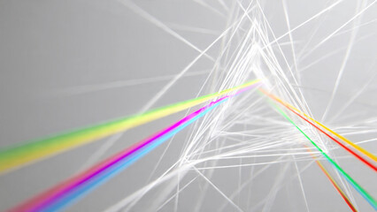 Abstract Background with Light Rays