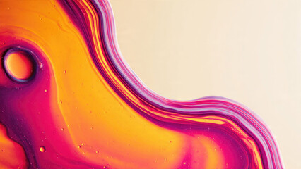 Abstract Colorful Swirl