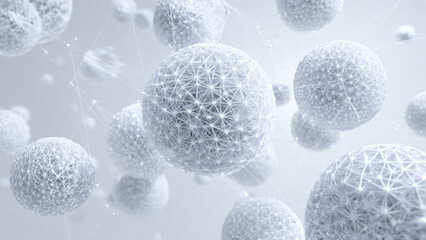 Abstract Network Connection Background