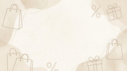 Exciting seasonal sales event featuring stylish shopping bags and gifts online store digital content minimalistic design overhead view promotional concepts for holiday shoppers