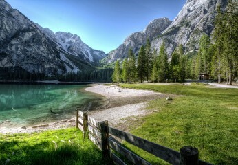 lake in the mountains © MugiwaraYAAA
