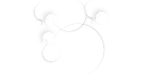 
Abstract background with circle white abstract geometric background with soft light white paper circles design. gray abstract. Modern design background report and transparent.