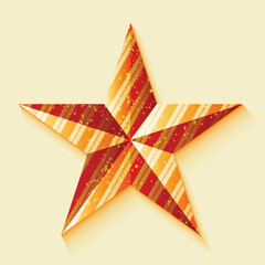 Golden Star isolated background stock photo Christmas decoration star pattern stock illustration