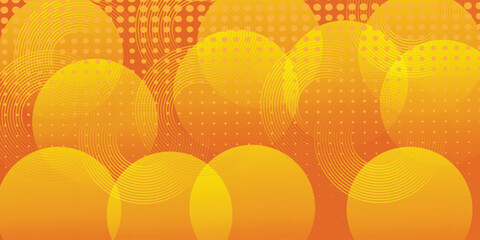 Abstract orange background. Minimal pattern. Vibrant gradient geometric lines. Modern design. Suit for banner, cover, business, flyer, poster, website, brochure, corporate