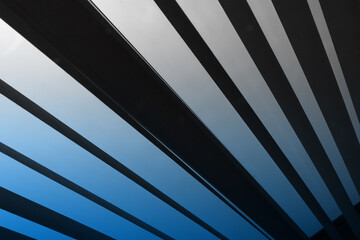Diagonal lines modern abstract background template with blue gradient