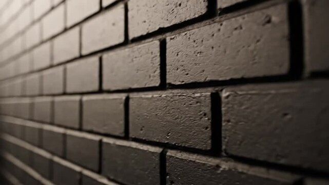 Dark brown brick wall texture. Close-up of brown bricks. Brick wall background. Dark textured bricks. Brown brick pattern. Wall with brown bricks. Brick texture background. Dark brown