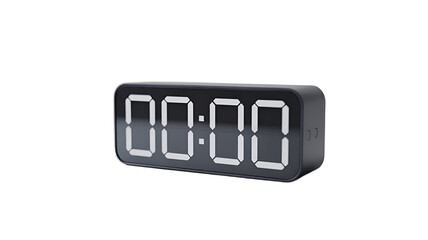 A digital clock displays the time.