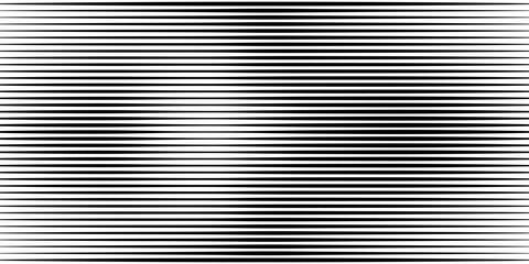 A series of parallel horizontal black lines of varying thickness and density, creating a gradient effect.