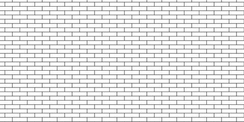 Brickwork wall block white concrete stucco isolated cement wall row urban interior limestone brick faced home and kitchen vintage wallpaper background.