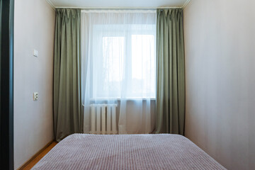 Room Illuminated By Natural Light With Minimal Decor And Airy Atmosphere, Bright And Spacious...