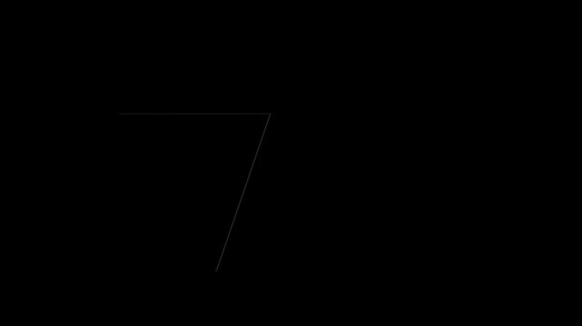 Minimalist dark background with a single thin line