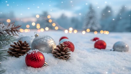 christmas decoration on a white background