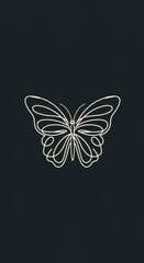 Elegant butterfly design