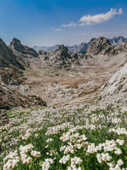 Landscape with Rugged Beauty of Albanian Alps