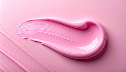 Pink Cream Swirl Texture Background
