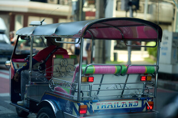 Bangkok, Thailand - 24th December 2025: Tuk Tuk in Thailand
