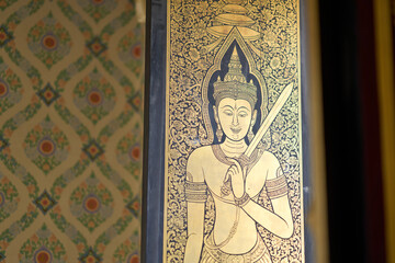 Bangkok, Thailand - 24th December 2025: Wat Trai Mit