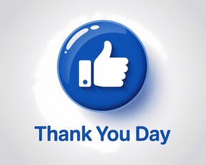 Obraz premium Thank You Colorful Typography Illustration Expressing Gratitude