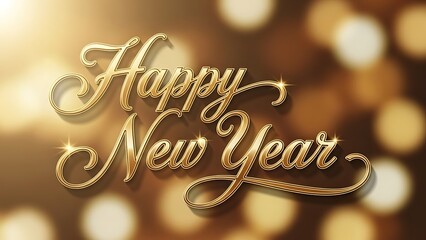 Wishing you a happy new year illustration