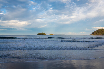 ilha da Praia Palmas do Arvoredo cidade de Governador Celso Ramos Santa Catarina Brasil regi&atilde;o da Grande Florianopolis