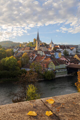 Baden im Herbst, Schweiz &ndash; traditionsreich und lebendig