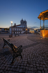 Kirche von Nossa Senhora da Nazar&eacute; &ndash; Ort des Glaubens &uuml;ber dem Meer