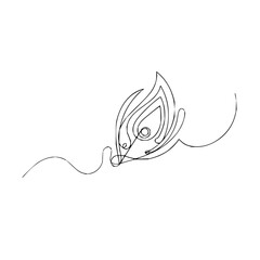 Fototapeta premium Energetic and abstract line art illustration capturing the vibrant chaos of a New Year's Eve celebration with exploding elements and festive typography