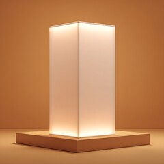 Modern square table lamp