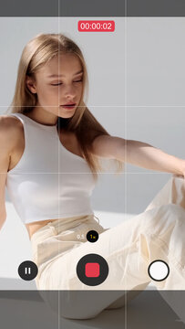 Vertical Phone Camera Overlay 01