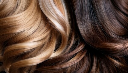 a beautiful representation of the balayage technique highlighting natural gradients in hair color expertly blending dark roots with lighter ends for a sophisticated look