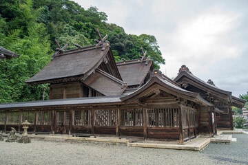 出雲 佐太神社 三殿並立の社殿