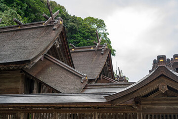 出雲 佐太神社 三殿並立の社殿