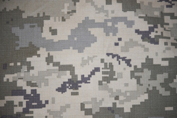 Ukrainian pixel army camouflage fabric