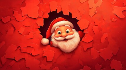 happy new year and merry christmas. christmas greeting card.