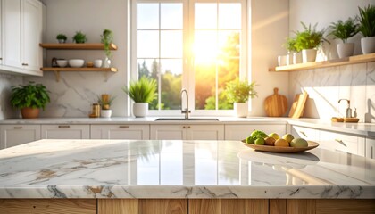 光あふれるキッチン空間がシンプルで心地よい生活を演出