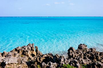 与論島の海