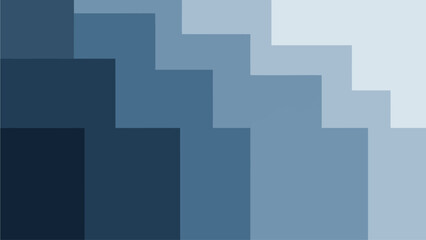 Modern geometric blue background with rectangular shapes