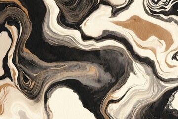 Swirling abstract pattern in neutral tones, resembling marble or fluid textures