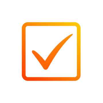 Minimal checkbox unchecked thin border, #333, isolated on transparent, UI kit ready