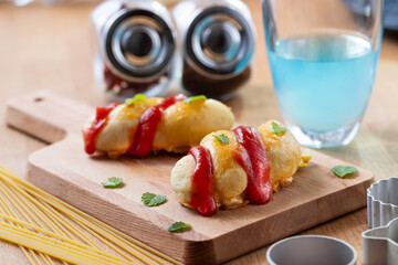 Nutritious Cheese Whole Wheat Bread for Breakfast